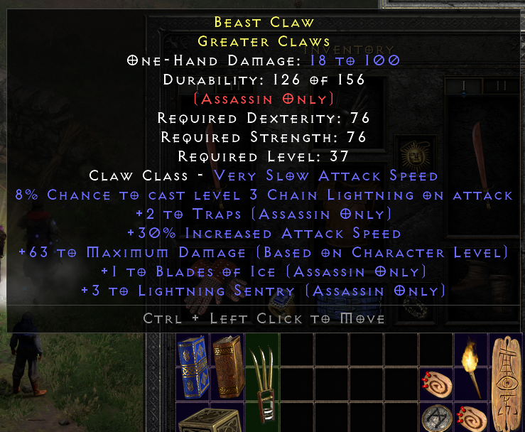 O Ls Ias Rare Trap Claw Topic D Jsp