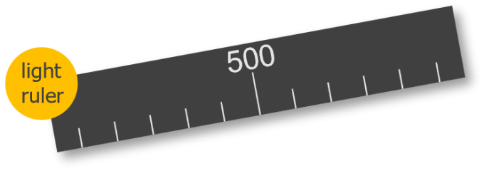 light ruler