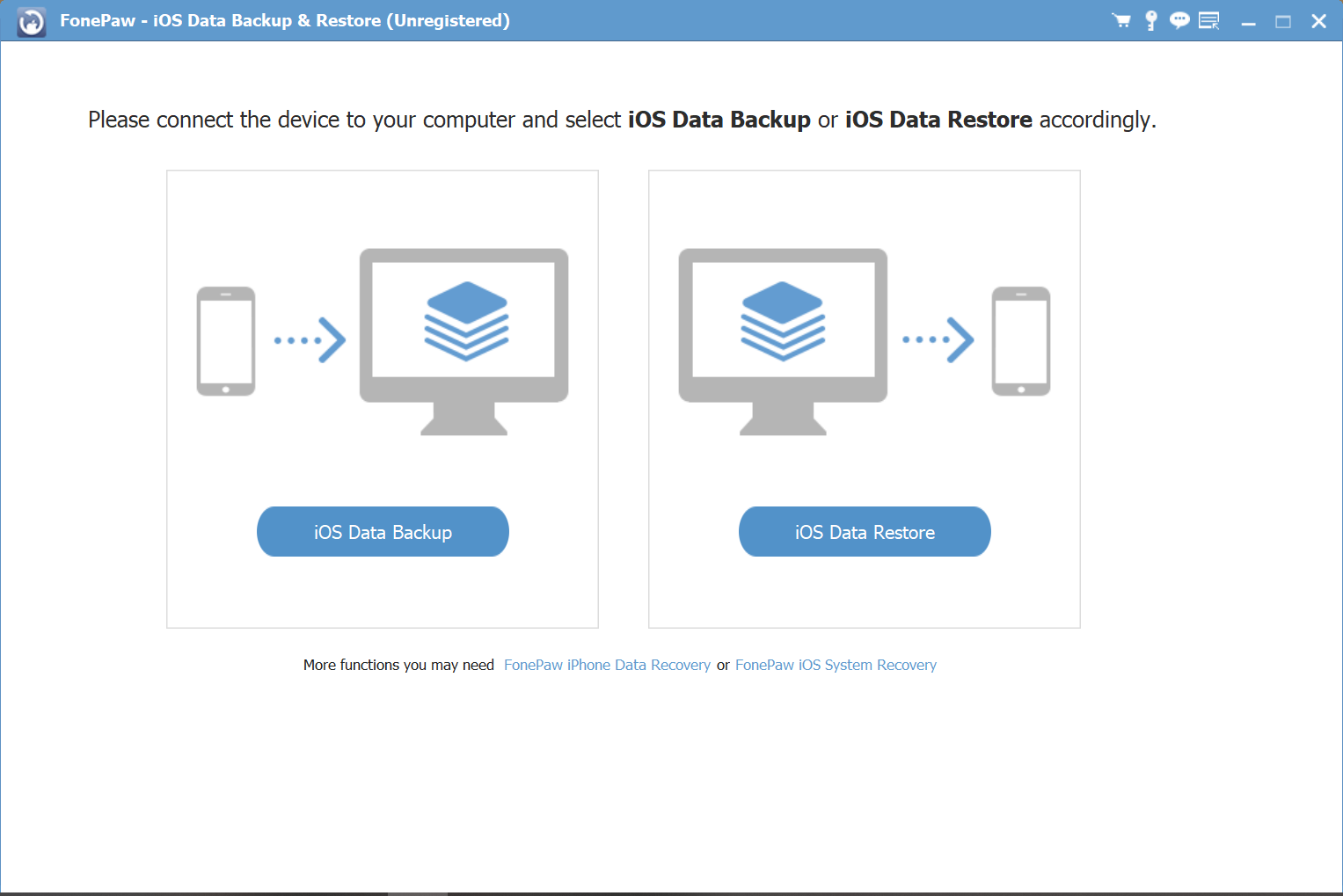 Windows 10 iOS Data Backup & Restore full