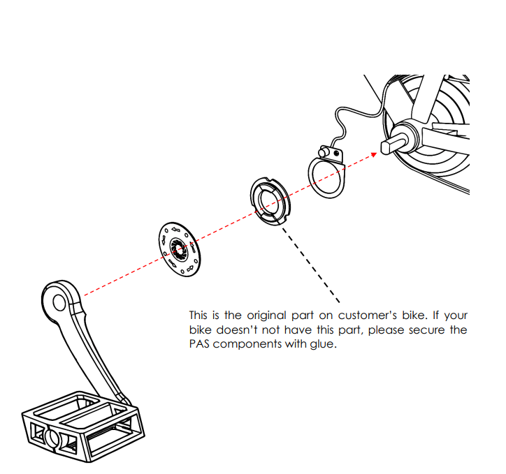 Ebike: How to install PAS Sensor?/ Which side should the PAS be installed  on?/ Is the PAS Sensor directional?