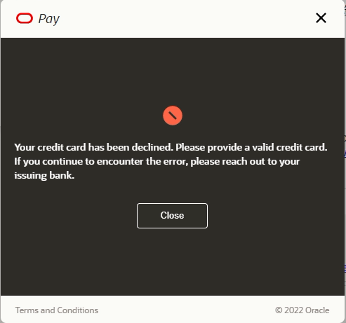 甲骨文绑定银行卡的时候提示：Your credit card has been declined....-巨大的光宗-谷姐靓号网