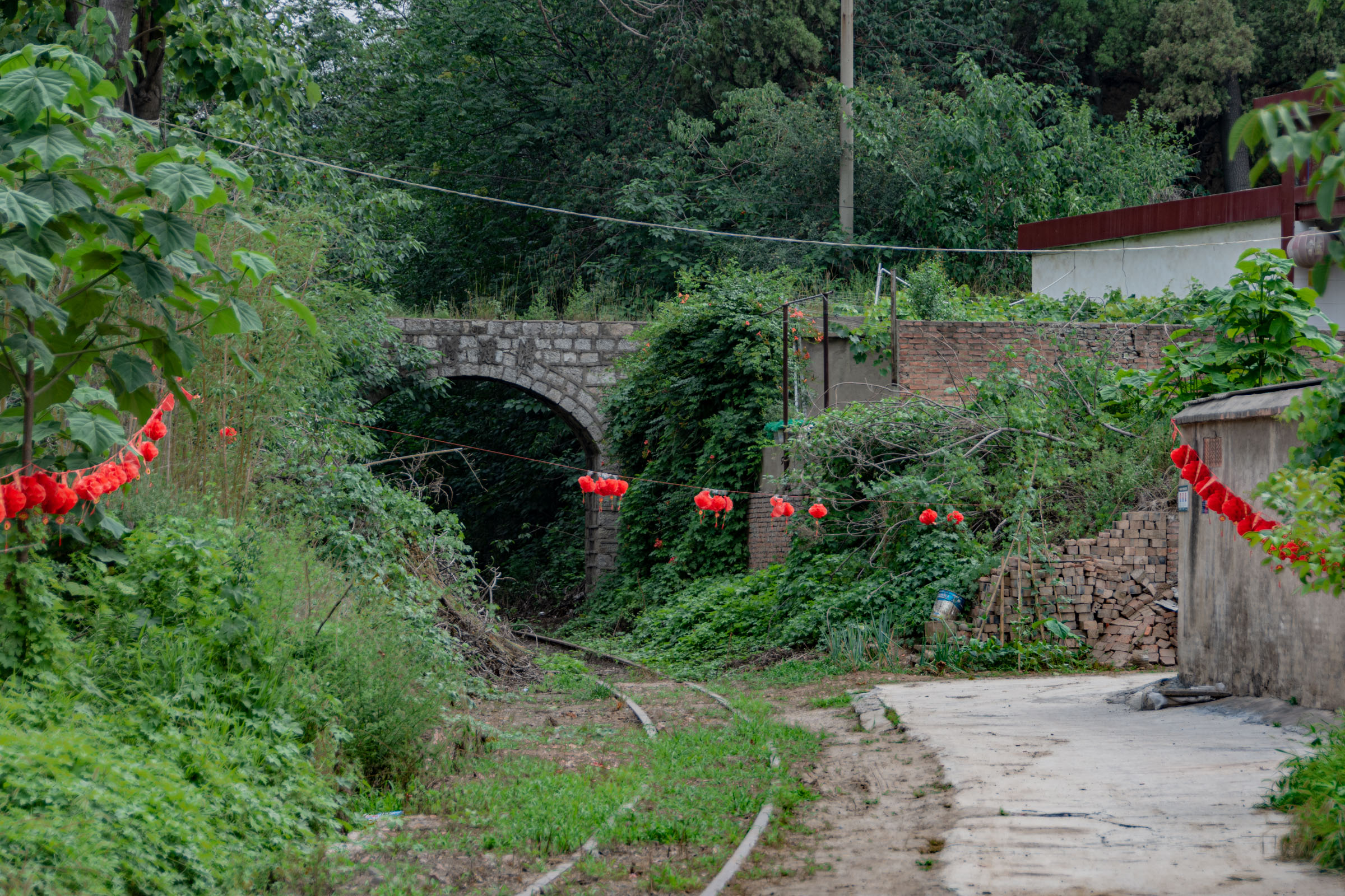 The bend in Longquan Village