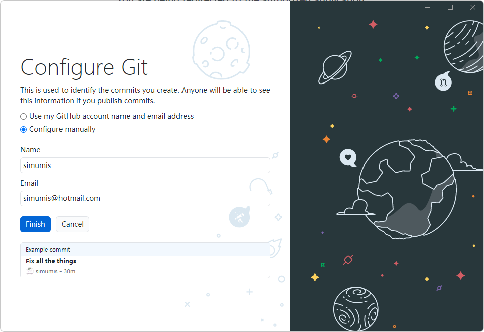 配置 Git 信息 https://s4.ax1x.com/2022/01/23/75lolV.png