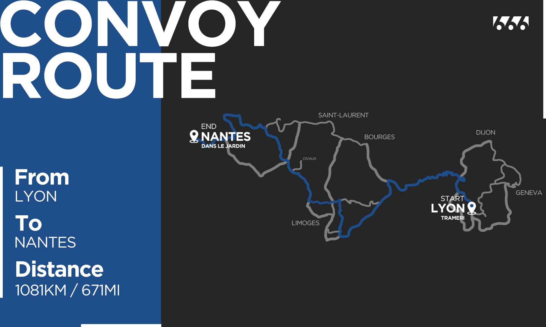 CONVOY ROUTE