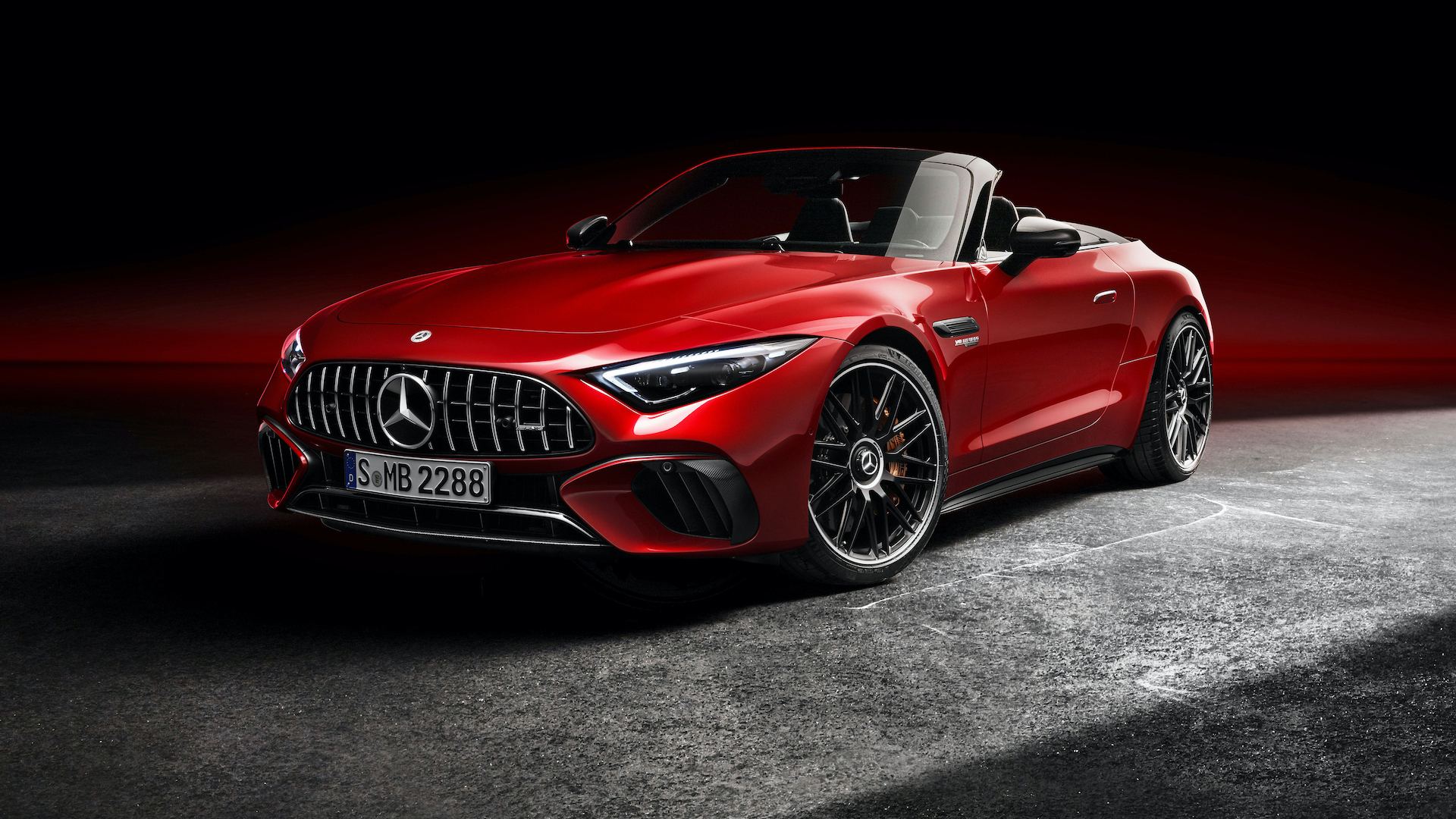 红色奔驰mercedes Amg Gts 高清电脑壁纸4k 新桌布网