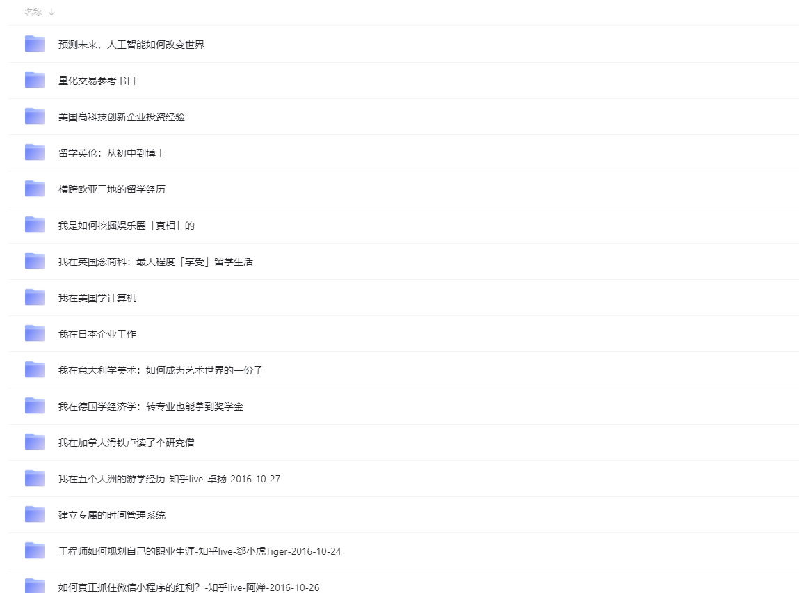 知乎精品内容合集